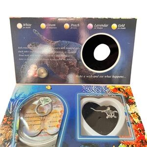 Silver Turtle Pendant Necklace *Brand New!